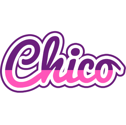 Chico cheerful logo