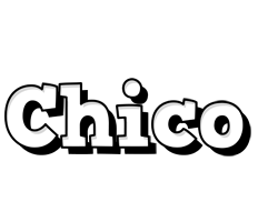 Chico snowing logo