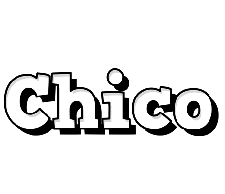 Chico snowing logo