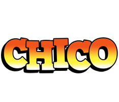 Chico sunset logo