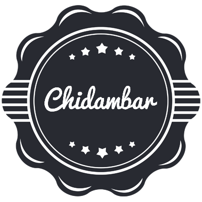 Chidambar badge logo