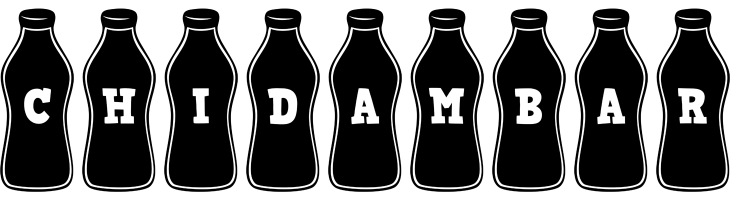 Chidambar bottle logo