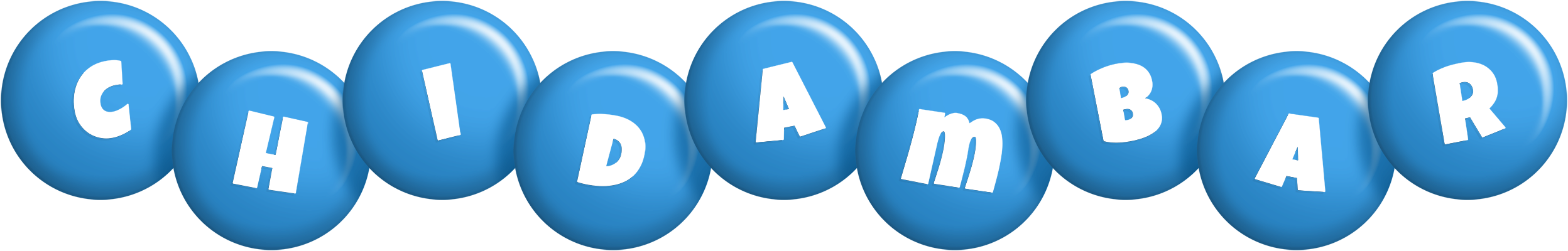 Chidambar candy-blue logo