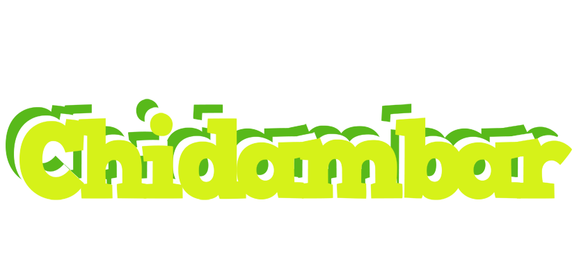 Chidambar citrus logo