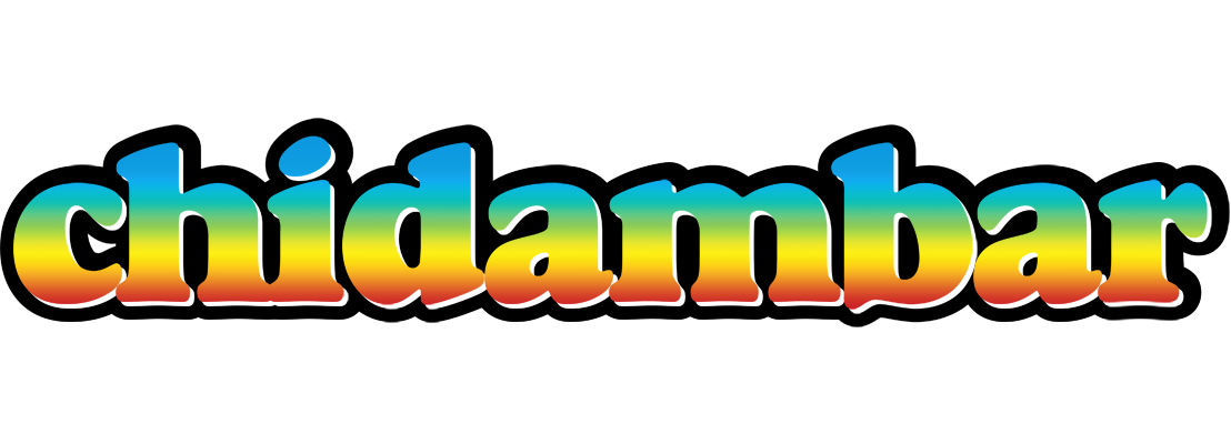 Chidambar color logo