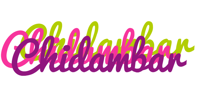 Chidambar flowers logo