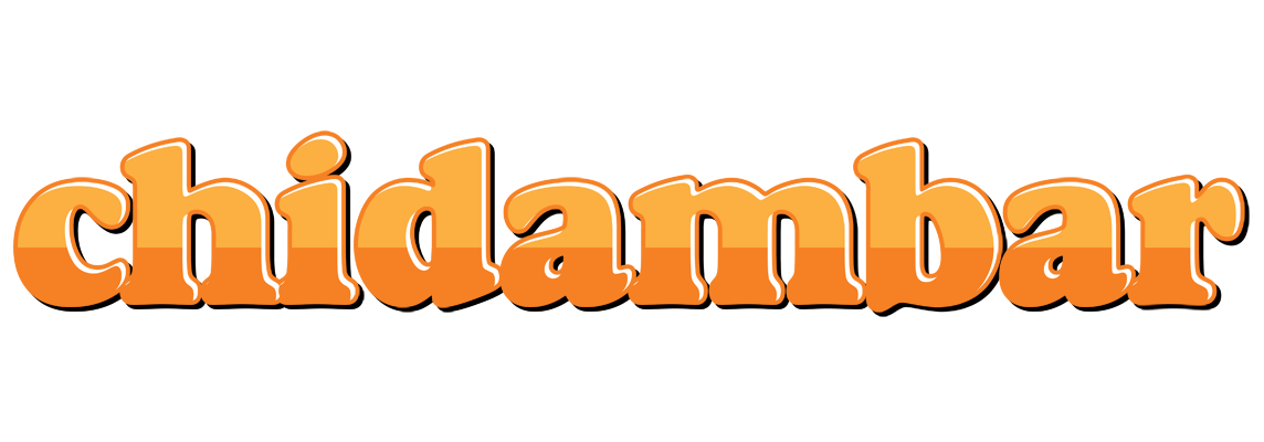 Chidambar orange logo