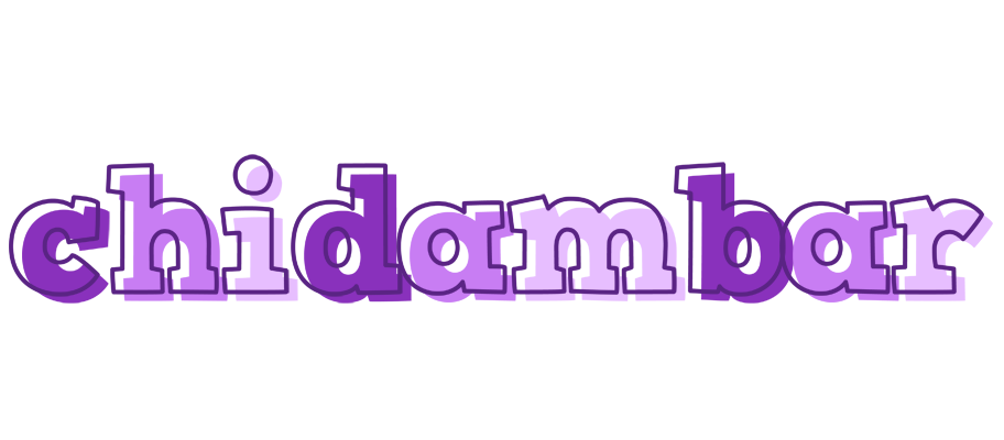 Chidambar sensual logo