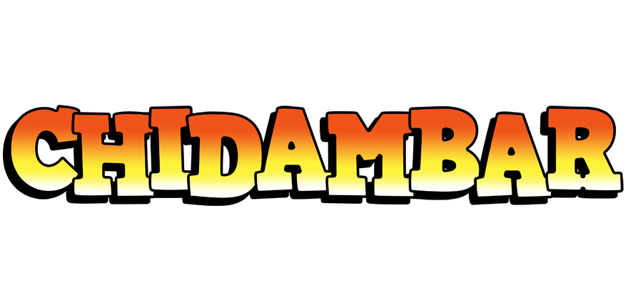 Chidambar sunset logo
