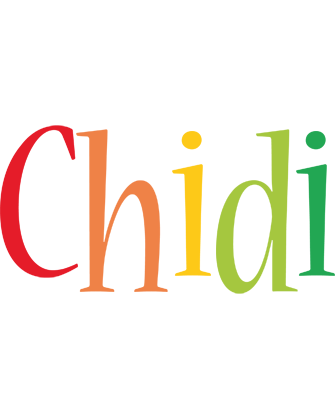 Chidi birthday logo