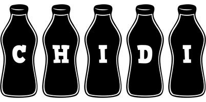 Chidi bottle logo