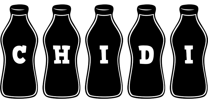 Chidi bottle logo