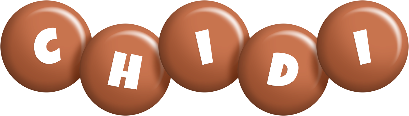 Chidi candy-brown logo