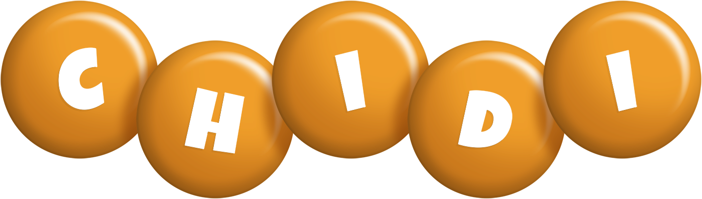 Chidi candy-orange logo