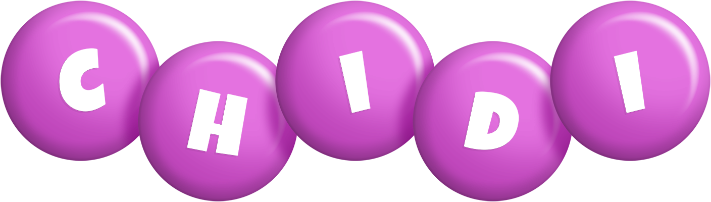 Chidi candy-purple logo