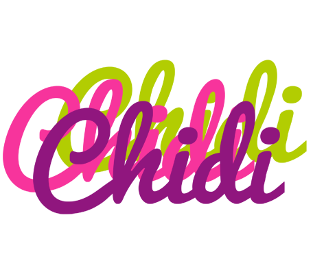 Chidi flowers logo