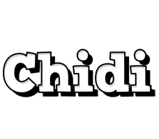 Chidi snowing logo