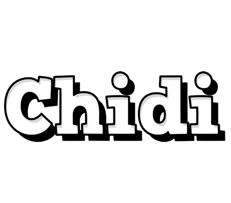 Chidi snowing logo