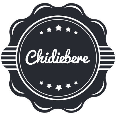 Chidiebere badge logo
