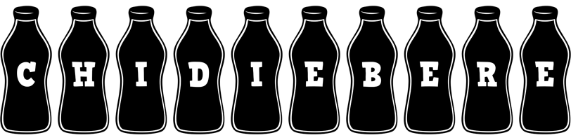 Chidiebere bottle logo