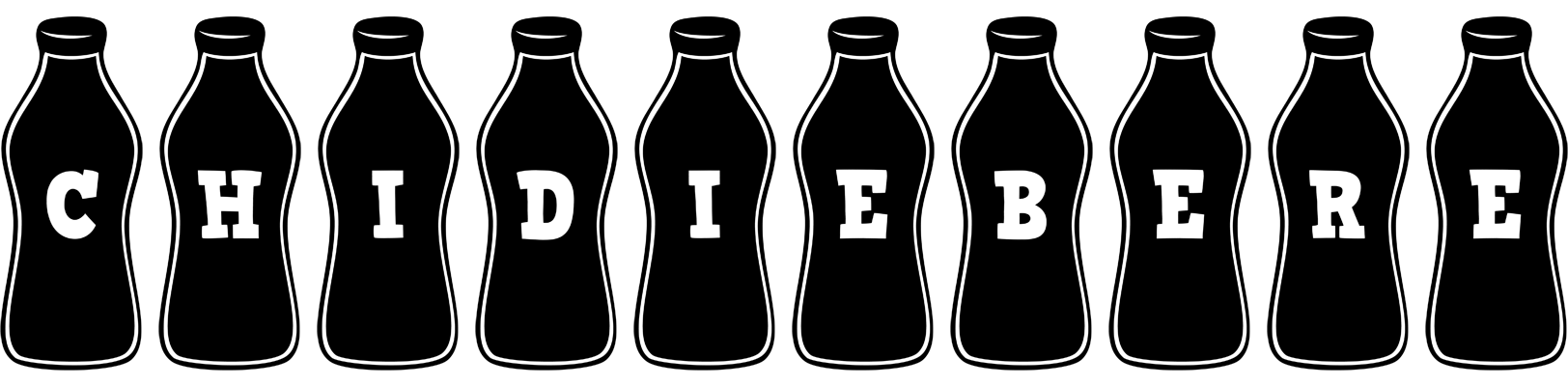 Chidiebere bottle logo