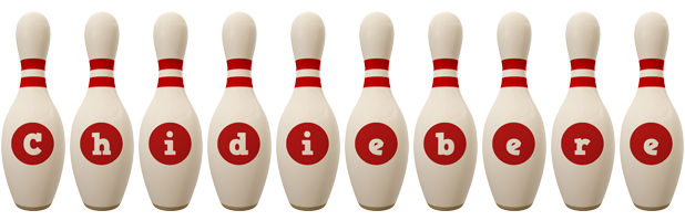 Chidiebere bowling-pin logo