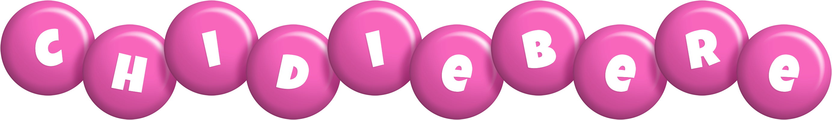 Chidiebere candy-pink logo