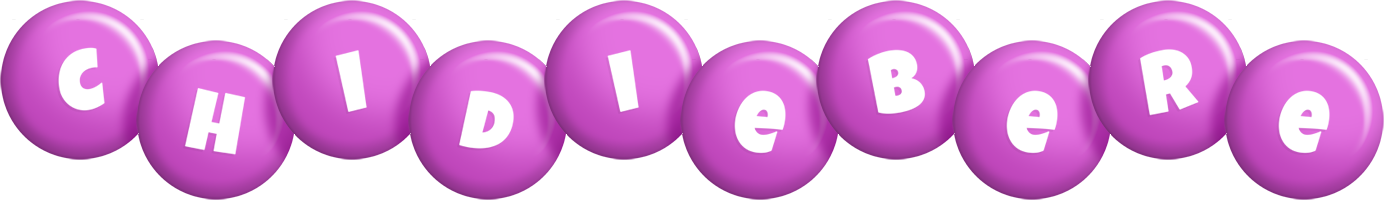 Chidiebere candy-purple logo