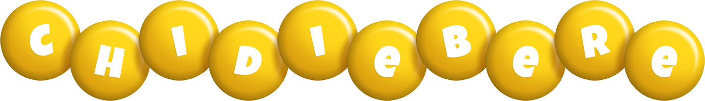 Chidiebere candy-yellow logo