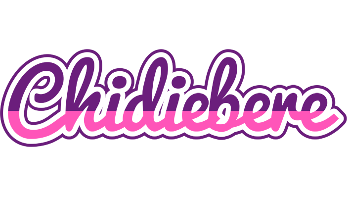 Chidiebere cheerful logo