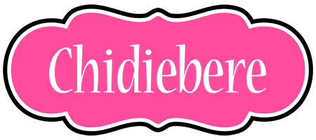 Chidiebere invitation logo