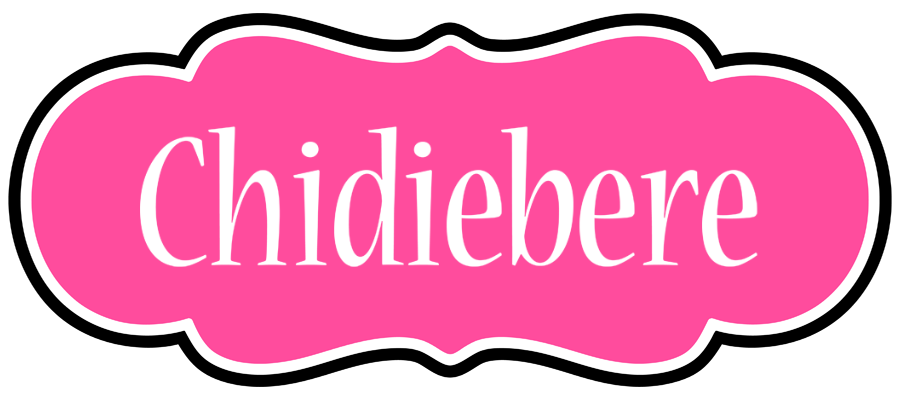 Chidiebere invitation logo