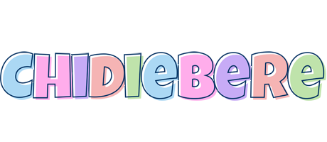 Chidiebere pastel logo