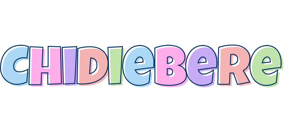 Chidiebere pastel logo