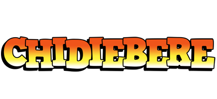 Chidiebere sunset logo