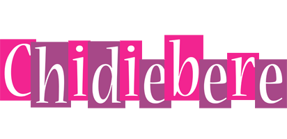 Chidiebere whine logo