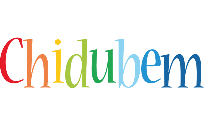 Chidubem birthday logo