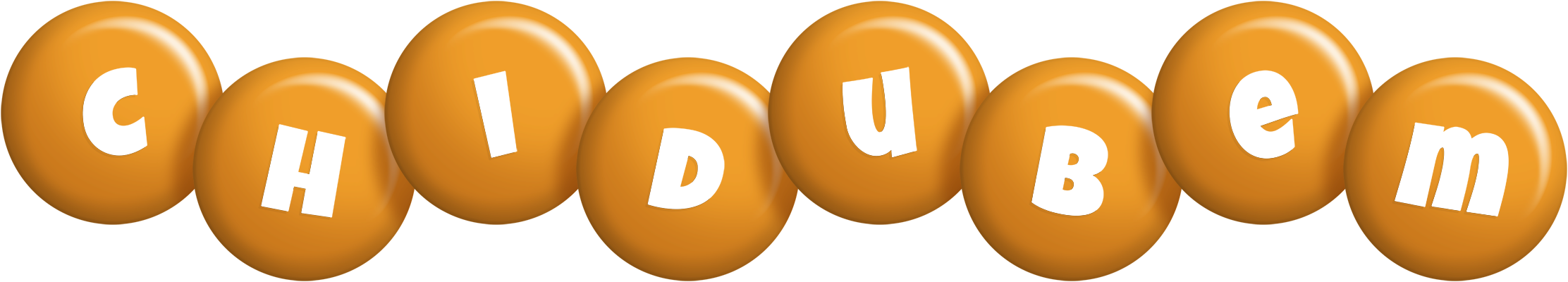 Chidubem candy-orange logo