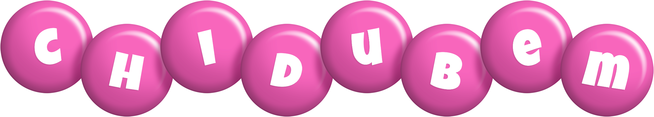 Chidubem candy-pink logo