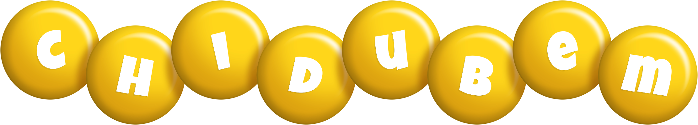 Chidubem candy-yellow logo