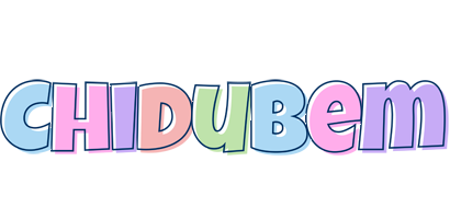 Chidubem pastel logo