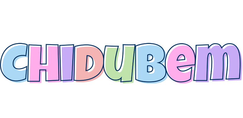 Chidubem pastel logo