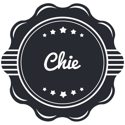 Chie badge logo