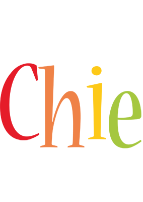Chie birthday logo