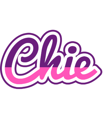 Chie cheerful logo