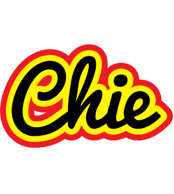 Chie flaming logo