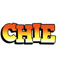 Chie sunset logo