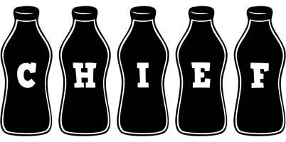 Chief bottle logo