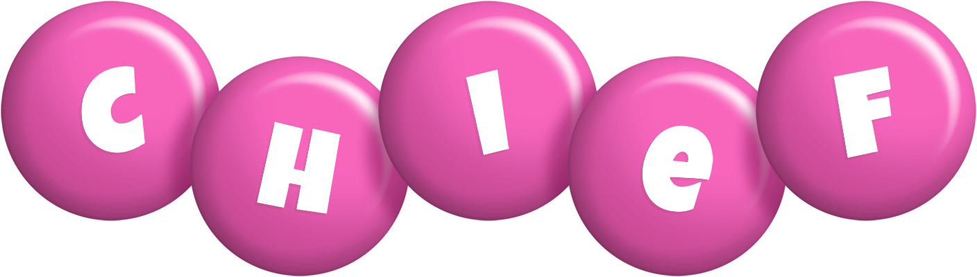 Chief candy-pink logo