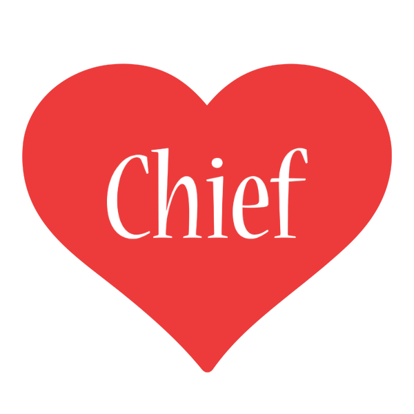 Chief love logo
